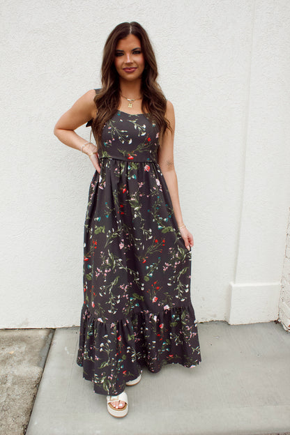 JILL FLORAL MAXI