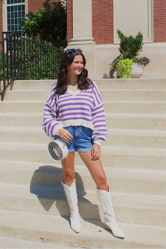 COZY COLLEGE DAYS SWEATER