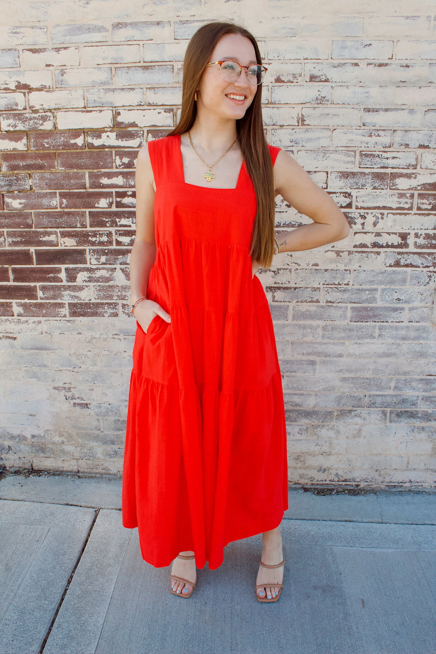 **GO WITH THE FLOW DRESS**