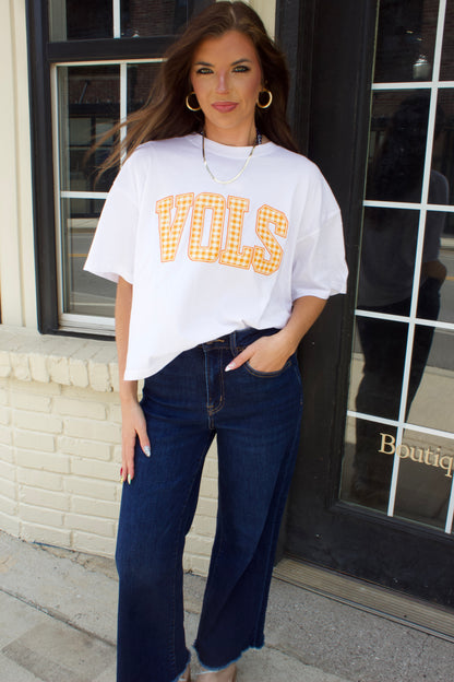 COLLEGIATE VOLS CROP TEE