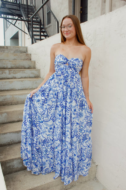 PETAL PRINT MAXI