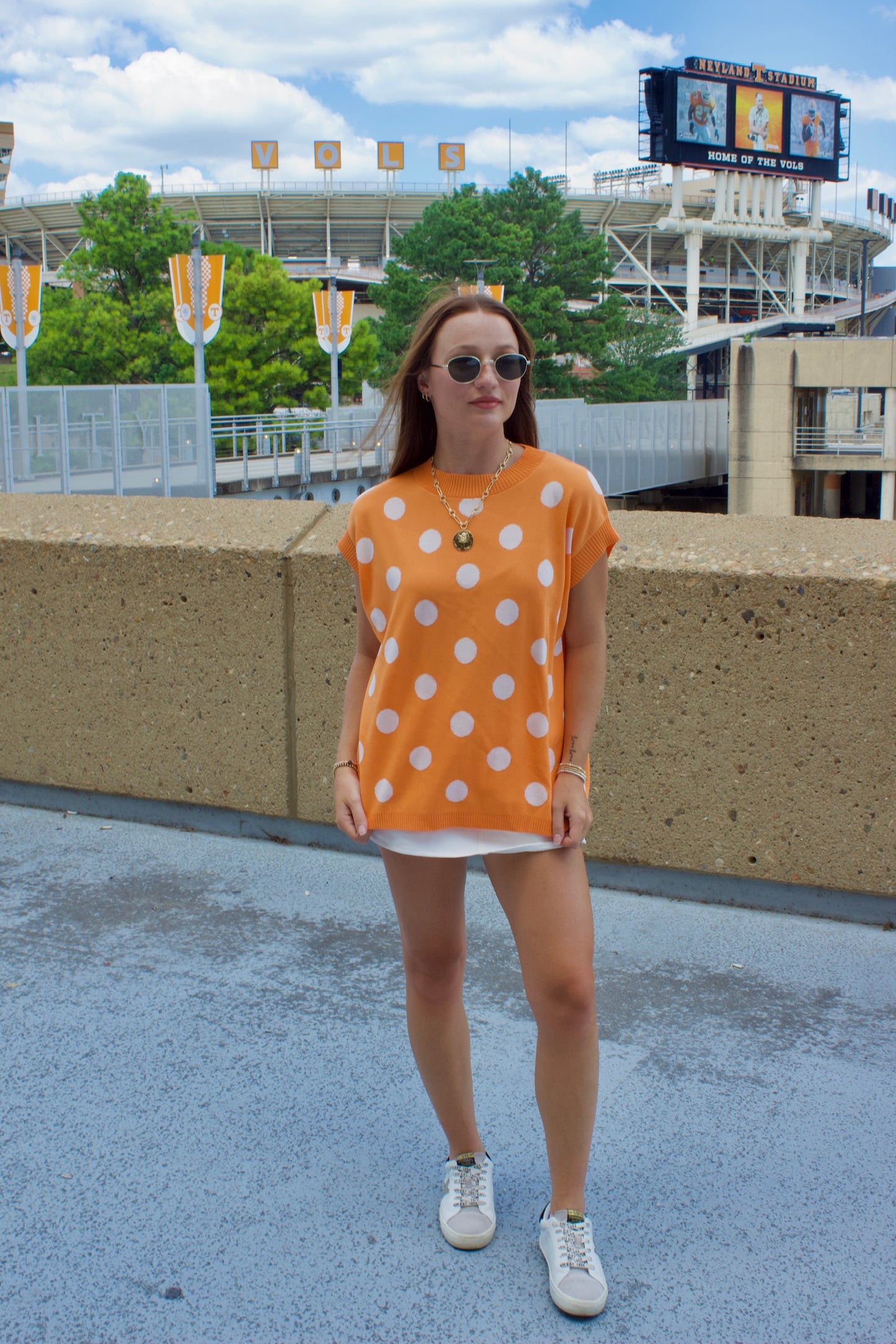 **ROCKY TOP DOTS SWEATER**