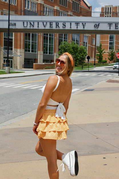 RUN THE BALL SKORT