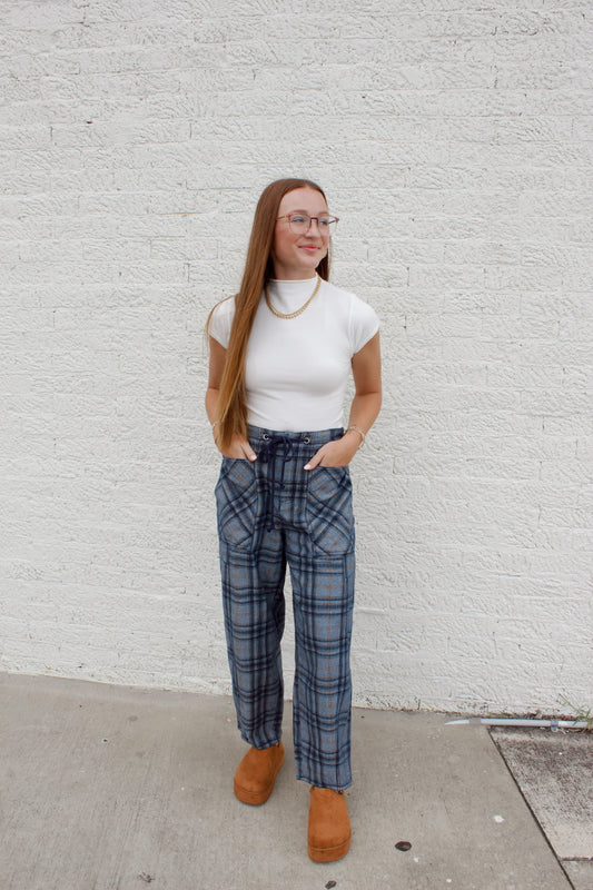 FALL PLAID PANTS