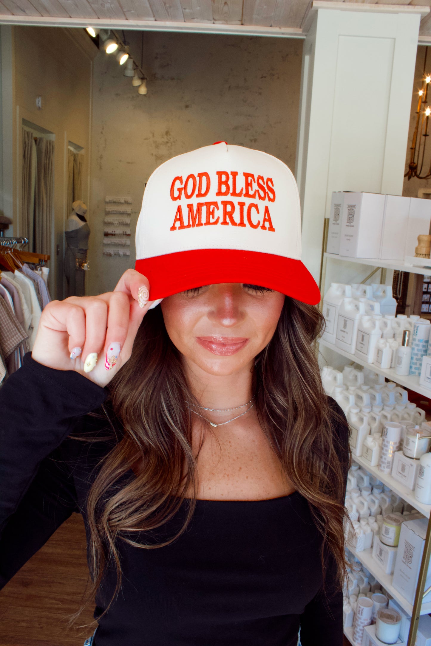 GOD BLESS AMERICA HAT