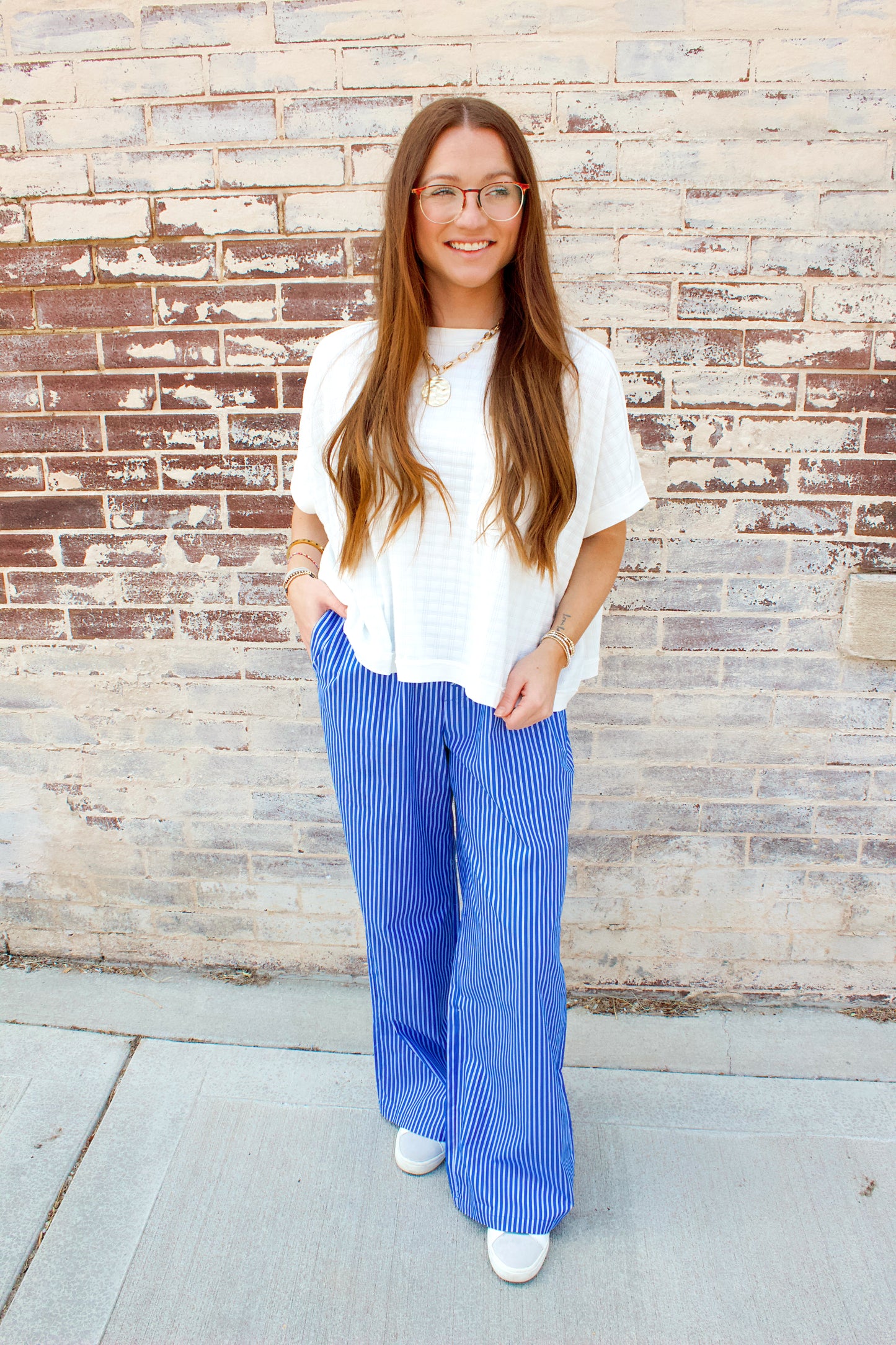 SQUARED AWAY TOP