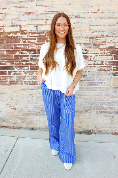 SQUARED AWAY TOP