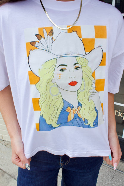 DOLLY X VOLS TEE