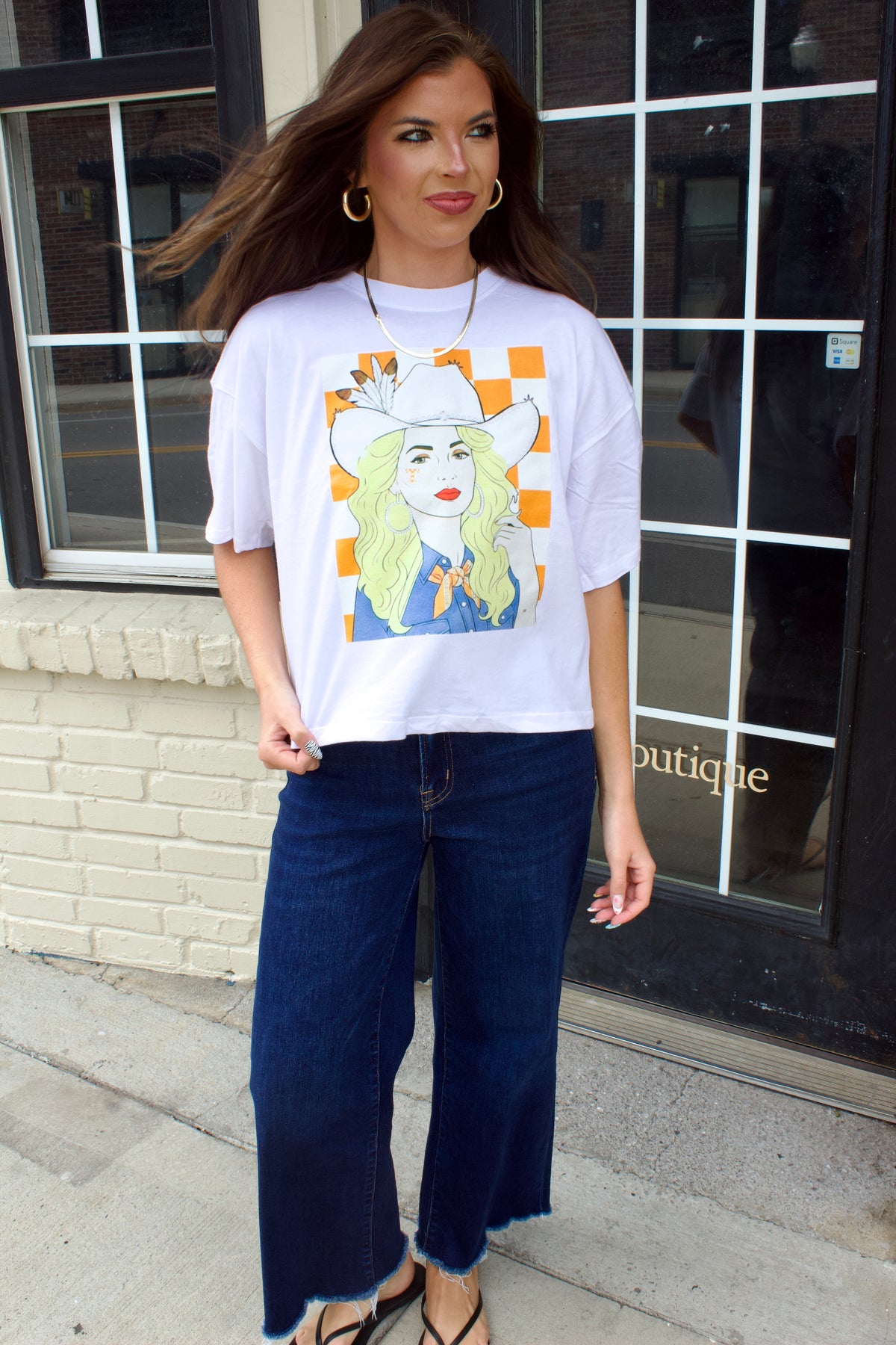 DOLLY X VOLS TEE