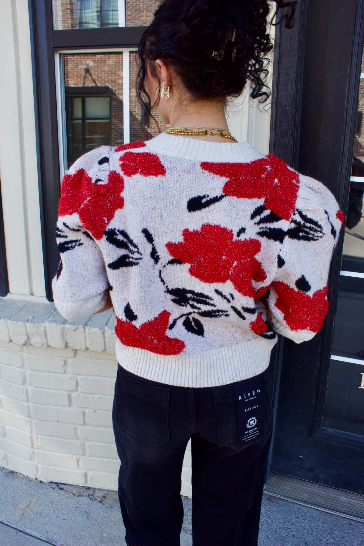 **FRANCIS FLORAL SWEATER**