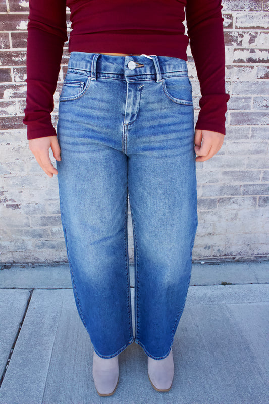 PAULA BARREL JEANS