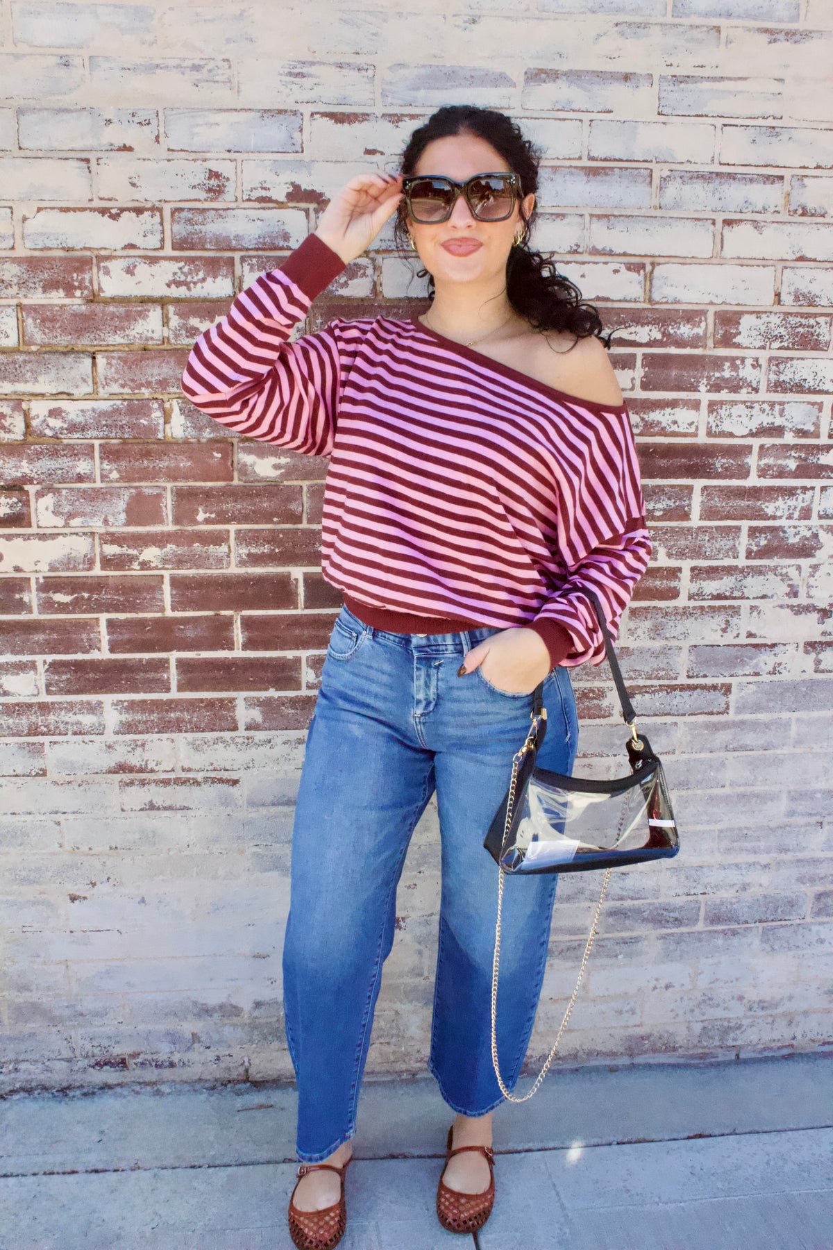 JESSICA STRIPED TOP