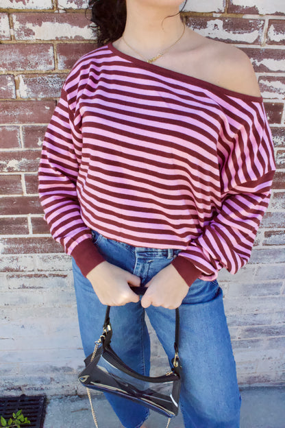 JESSICA STRIPED TOP