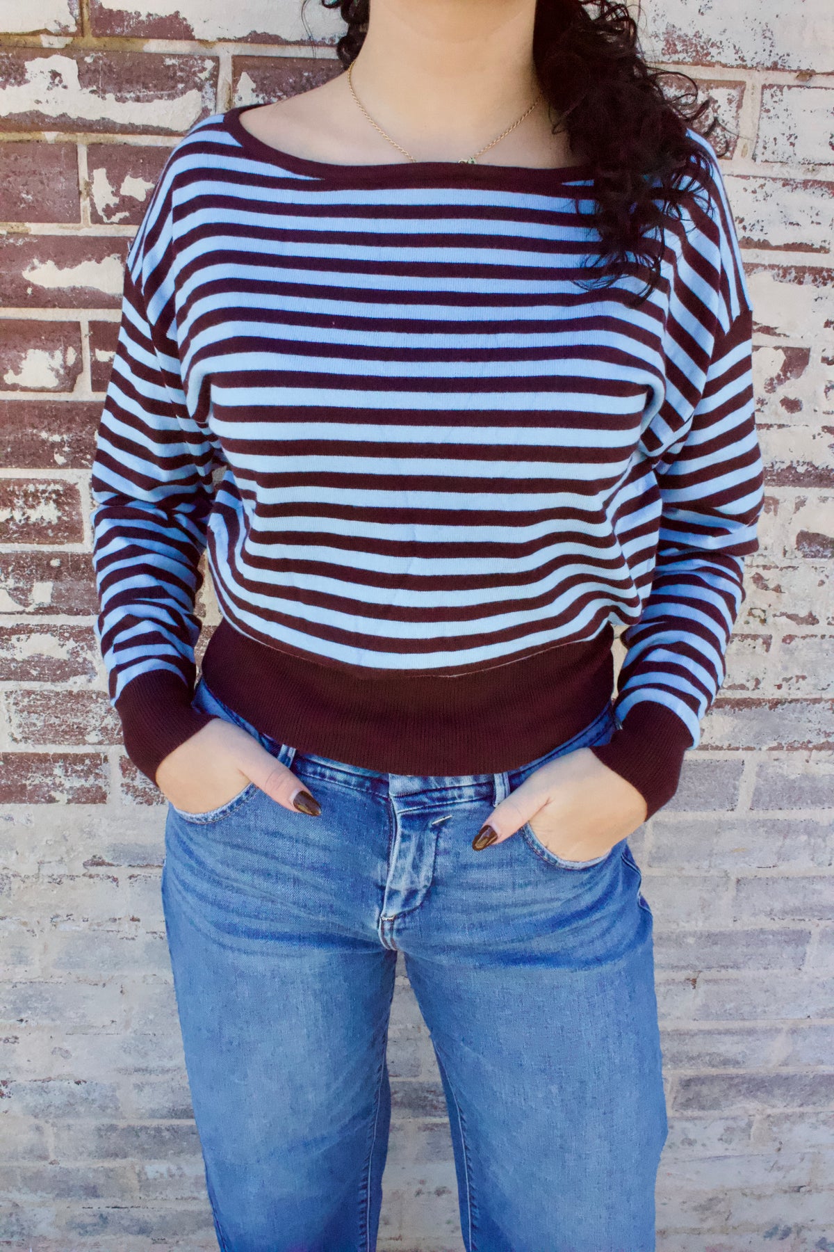 JESSICA STRIPED TOP