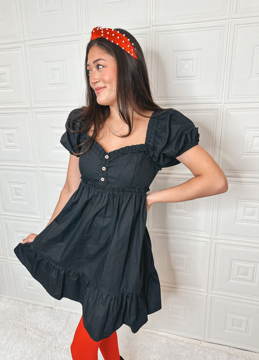 SWEET AS PIE BABYDOLL DRESS